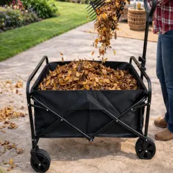Wózek 80L/60kg turystyczny transportowy ogrodowy składany kempingowy-5907451384176