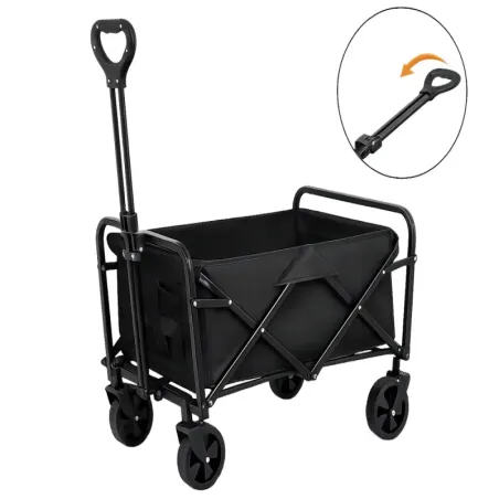 Wózek 80L/60kg turystyczny transportowy ogrodowy składany kempingowy-5907451384176