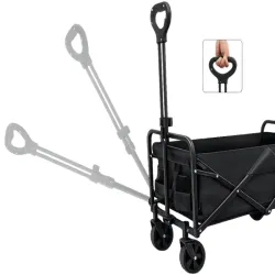 Wózek 80L/60kg turystyczny transportowy ogrodowy składany kempingowy-5907451384176