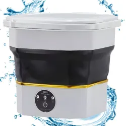 Mini pralka 6l przenośna składana pralka podróżna do ubrań i bielizny-5907451376867