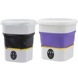 Mini pralka 6l przenośna składana pralka podróżna do ubrań i bielizny-5907451376867