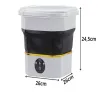 Mini pralka 6l przenośna składana pralka podróżna do ubrań i bielizny-5907451376867
