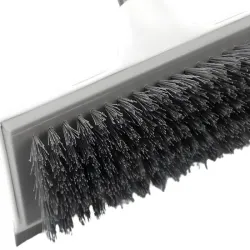 Ściągaczka do wody ze szczotką 2w1 regulowany kij do podłogi okien-5907451384725