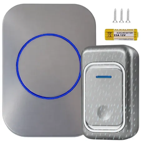 Dzwonek bezprzewodowy do drzwi furtki zasięg 300m baterie wodoodporny-5907451385913