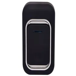 Dzwonek bezprzewodowy do drzwi zasięg 150m 2 przyciski wodoodporne led-5907451385883