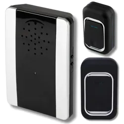 Dzwonek bezprzewodowy zasięg 300m baterie 2 wodoodporne przyciski-5907451385876