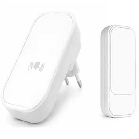 Bezprzewodowy dzwonek kinetyczny do drzwi do furtki 130m bez baterii-5907451385869