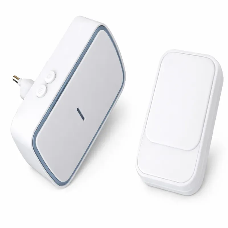 Dzwonek bezprzewodowy kinetyczny do drzwi do furtki 130m wodoodporny-5907451385845