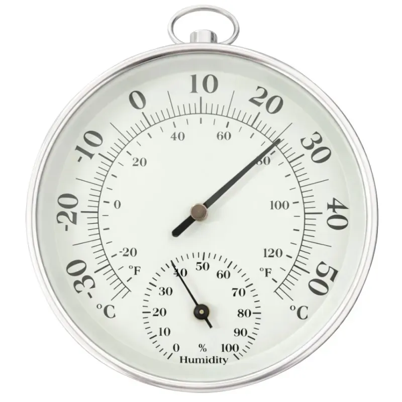Termometr domowy higrometr ścienny analogowy temperatura wilgotność-5907451387429