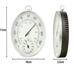 Termometr domowy higrometr ścienny analogowy temperatura wilgotność-5907451387429