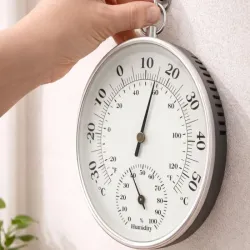 Termometr domowy higrometr ścienny analogowy temperatura wilgotność-5907451387429
