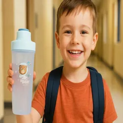 Butelka bidon na wodę dla dzieci 500ml szkolny do szkoły przedszkola-5907451378861