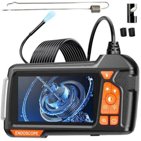 Kamera inspekcyjna endoskop hd 5m ip67 usb 6led do rur wyświetlacz-5907451387054
