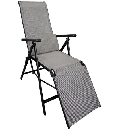 Leżak turystyczny składany regulowany ogrodowy kemping krzesło fotel-5907451384183