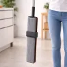 Mop płaski z mikrofibrą wyciskaczem teleskopowy obrotowy chłonny-5907451384794