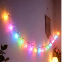 Lampki led 50 gwiazdek usb rgb aplikacja pilot kolorowe dekoracyjne-5907451386347