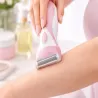 Depilator damski golarka do golenia ciała twarzy nóg bikini bezprzewodowy-5907451381151