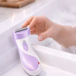 Depilator damski golarka do golenia ciała twarzy nóg bikini bezprzewodowy-5907451381151