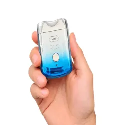 Mini golarka usb trymer męska maszynka kieszonkowa do brody twarzy-5907451383179