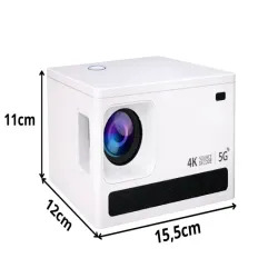 Projektor rzutnik video X6 4k Android Tv 11 wifi bluetooth lcd 100cali-5907451385319