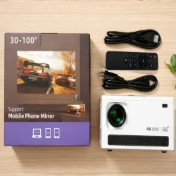 Projektor rzutnik video X6 4k Android Tv 11 wifi bluetooth lcd 100cali-5907451385319