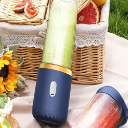 Blender kielichowy 6 ostrzy przenośny kubek mikser smoothie usb-5907451384695