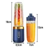 Blender kielichowy 6 ostrzy przenośny kubek mikser smoothie usb-5907451384695
