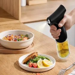 Spryskiwacz oleju oliwy octu dozownik elektryczny 200ml szklany-5907451383414