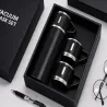 Termos 400ml 3 kubki stal nierdzewna na kawę herbatę zimne i ciepłe-5907451381403