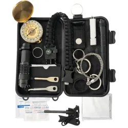 Zestaw survivallowy 35w1 przetrwania niezbędnik wojskowy turystyczny-5907451385029