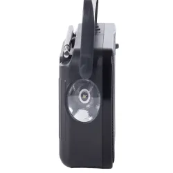 Radio kuchenne przenośne AM FM budowlane na baterie akumulator antena-5907451380512