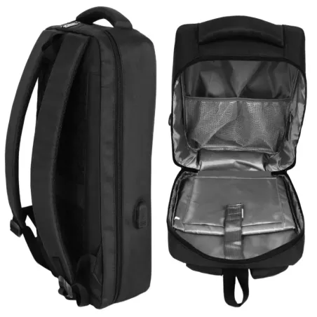 Plecak biznesowy antykradzieżowy usztywniany na laptop zamek szyfrowy-5907451386170