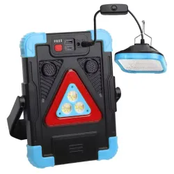 Trójkąt ostrzegawczy lampa solarna turystyczna ostrzegawcza alarm-6956098871395