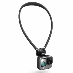 Uchwyt do kamer na szyje elastyczny szelki do nagrywania obrotowy 360°-5907451385258