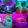 Taśma led rgb wodoodporna 3m bluetooth pasek sterowanie aplikacją-5907451386262