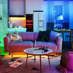 Taśma led rgb wodoodporna 3m bluetooth pasek sterowanie aplikacją-5907451386262