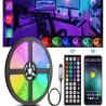 Taśma led rgb wodoodporna 3m bluetooth pasek sterowanie aplikacją-5907451386262