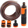 Wąż ogrodowy gumowy 1/2 30m 4 warstwy divo zbrojony + złączki pistolet-5907451388679