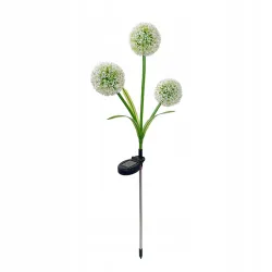 2x Czosnek solarny bukiet 3 kwiatów kolorowy RGB wbijany w trawnik-5904422788810