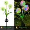 2x Czosnek solarny bukiet 3 kwiatów kolorowy RGB wbijany w trawnik-5904422788810