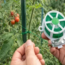 Drut ogrodniczy 50m z obcinaczem powlekany podwiązywanie do roślin-5907451389294