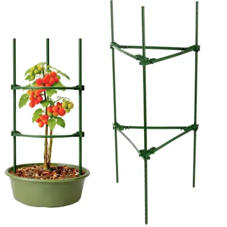 Tyczka podpora do roślin trójkątna 60 cm stabilna ogród działka-5907451389218