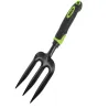 Zestaw 3 narzędzi ogrodowych do ogrodu grabki widełki łopatka z torbą-5907451389010