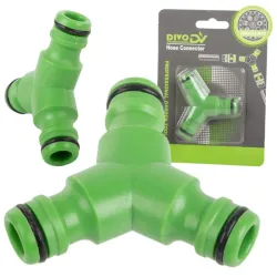 Trójnik do węża ogrodowego rodzielacz wody na wąż złączka przyłącze divodv-5907451388983