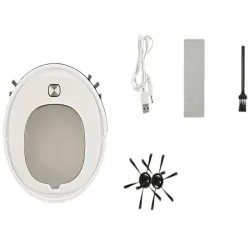 Robot odkurzacz automatyczny bezprzewodowy mocny sprzątający-5907451376959