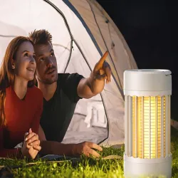 Lampa pułapka owadobójcza na komary owady ćmy uv bezprzewodowa wisząca-5907451364468