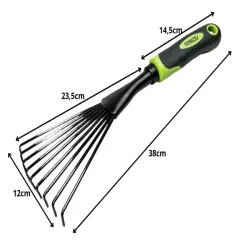 Grabie ogrodowe wachlarzowe do kwiatów spulchniania ziemi grządek-5907451388785