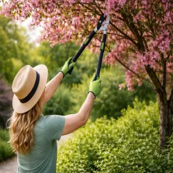 Sekator nożyce do suchych gałęzi roślin krzewów ogrodniczy długi-5907451388761