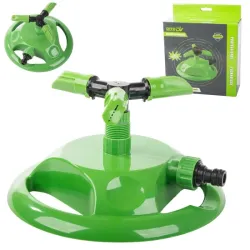 Zraszacz ogrodowy obrotowy 360° 3 ramienny do podlewania trawnika divodv-5907451388570