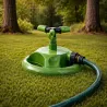 Zraszacz ogrodowy obrotowy 360° 3 ramienny do podlewania trawnika divodv-5907451388570